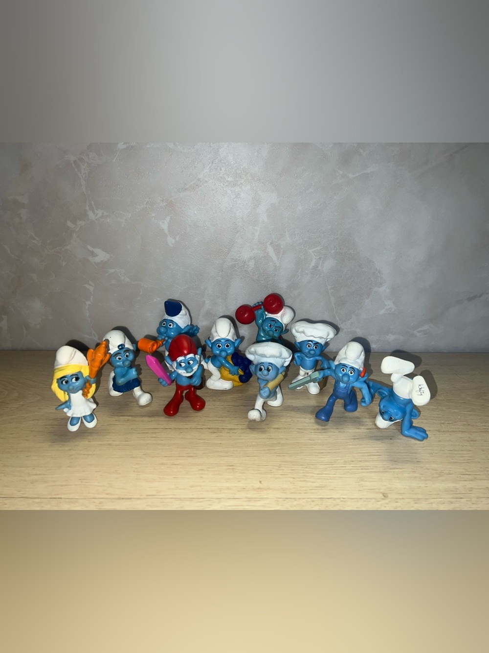 2013 McDonald’s Happy Meal Smurfs Figure Lot